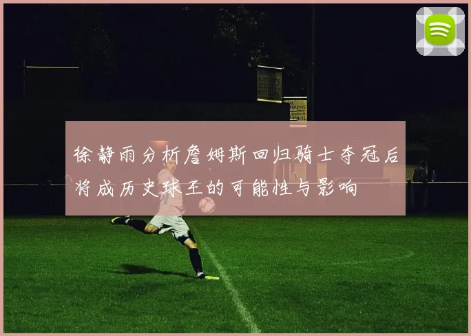 徐静雨分析詹姆斯回归骑士夺冠后将成历史球王的可能性与影响
